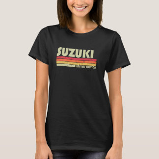 Suzuki Retro Vintager japanischer Name T-Shirt