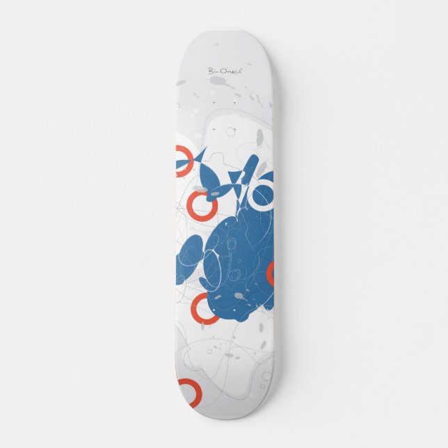 Suzukigo Abstrakt Skateboard (Vorne)
