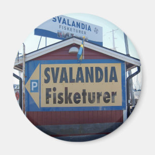 Svalandia Fiskaturer Magnet