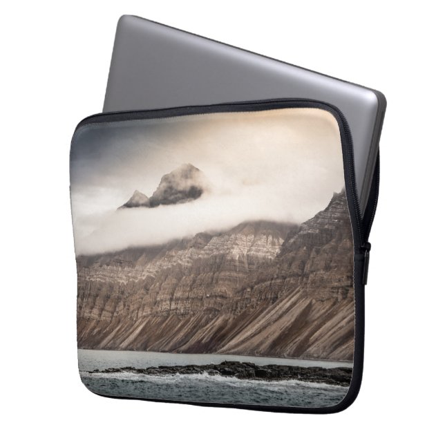 Svalbard Landscape Foto Laptopschutzhülle (Vorderseite Links)
