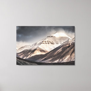 Svalbard Mountain Leinwanddruck