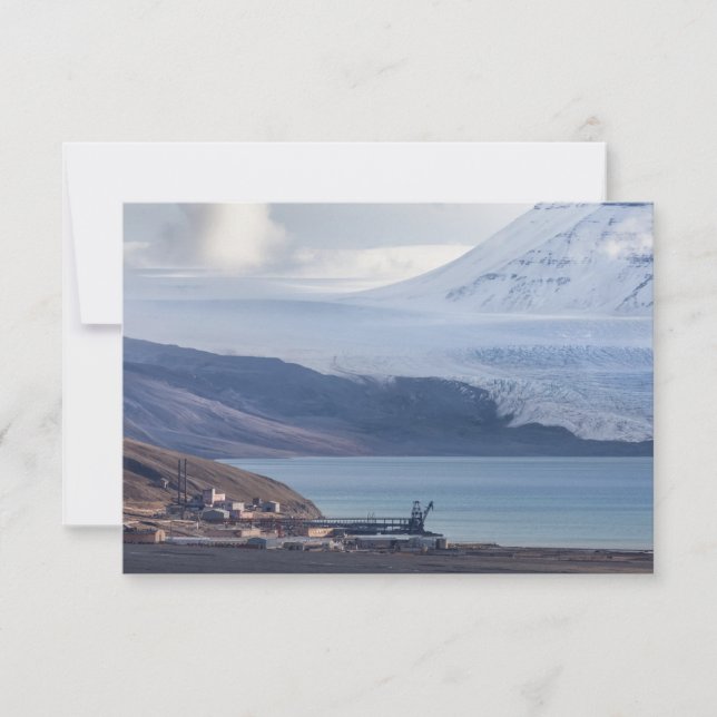 Svalbard Pyramiden Glacier Card (Vorderseite)