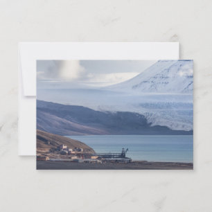 Svalbard Pyramiden Gletscher Karte