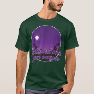Svalbard und jan mayen In der Nacht mit Palmen T-Shirt