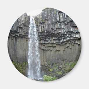 Svartifoss Wasserfall, Island Magnet