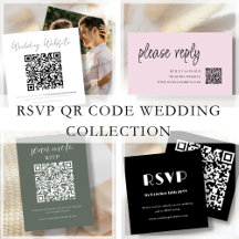 Scan to RSVP   Wedding Collection