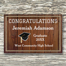 GRADUATION RUSTIC THEME