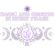 Magic And Growth In Every Phase Moon Crystal