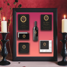 Gorgeously Gothic Candles and Roses Wedding Suite