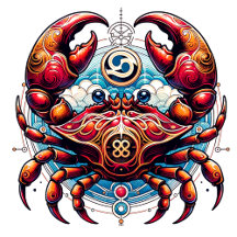 Horoscope Sign Cancer Cards, Gifts and Home Décor 