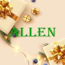 Allen Name T-Shirt