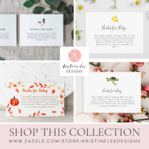 Book Request Cards Baby Shower 