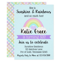 Pastel Rainbow Birthday