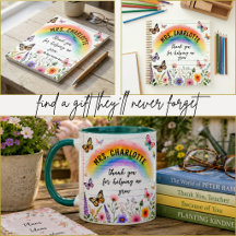 Watercolor Teacher Appreciation Gifts Under $35 