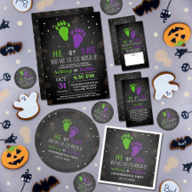 Little Monster Halloween Gender Reveal Party