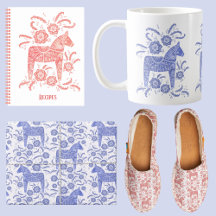 Swedish Dala Horse Designs