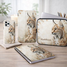 Woodland Lynx Wildlife Nature Tech Accessories