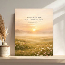 Lamentations 3:22–23 Steadfast Love of the Lord 