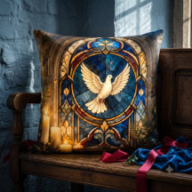 Stained Glass Dove Christmas