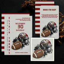 American Football Red & Black