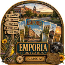 Emporia Kansas Postcards/Gifts