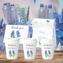 Bluebonnets Baby Shower collection