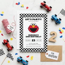 Elmo Checkerboard Birthday Party Collection
