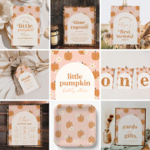 Pumpkin Birthday Collection