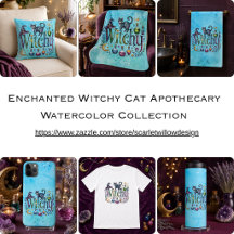 Enchanted Witchy Cat Apothecary Collection