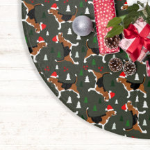Dog Breed Christmas Tree Skirts