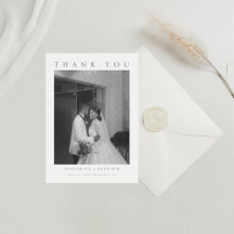 Wedding Thank You Cards
