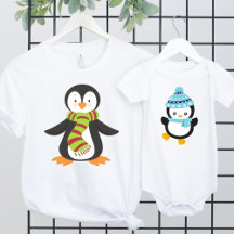 Cute Penguins - Baby and Kids Clothes