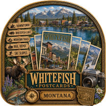 Whitefish Montana Postcards/Gifts