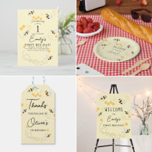 Celebrate First Birthday with Magical Bee themed