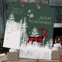 Christmas Holiday Gift Tags