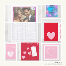 Valentine's Day Greeting Cards and Postcards