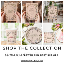 A Little Wildflower Girl Baby Shower