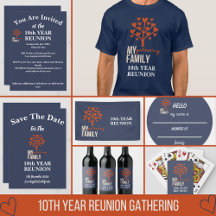 Decade of family reunion gathering