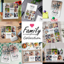 Script Family is Everything Custom Photo Collage