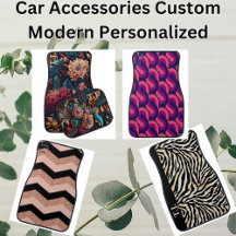 Car Accessories Custom Modern Personalized