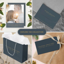 Season's Greetings   Slate Gray