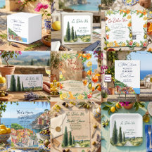 Elegant Italian Inspired Bridal Shower Collection