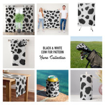 Black and white cow fur texture