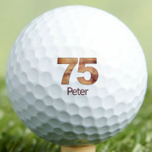 Milestone Birthday Golf Gifts for Men Custom Wood