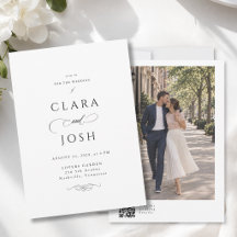 Clara – Elegant Script Wedding Collection