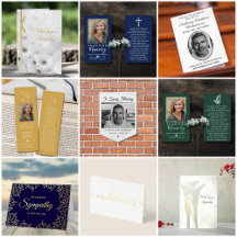 Funeral & Memorial Cards