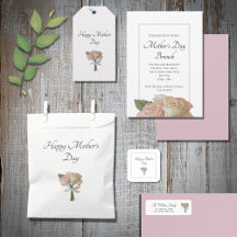 Trendy Simple Floral Mother's Day 