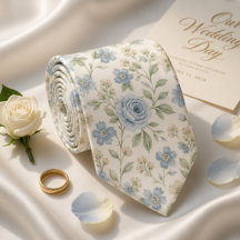 Dusty Blue Botanical Wedding Collection