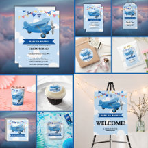 Baby on Board! Aviation Airplane Baby Shower