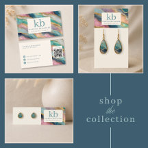Geode Pattern Jewelry Business Branding Essentials